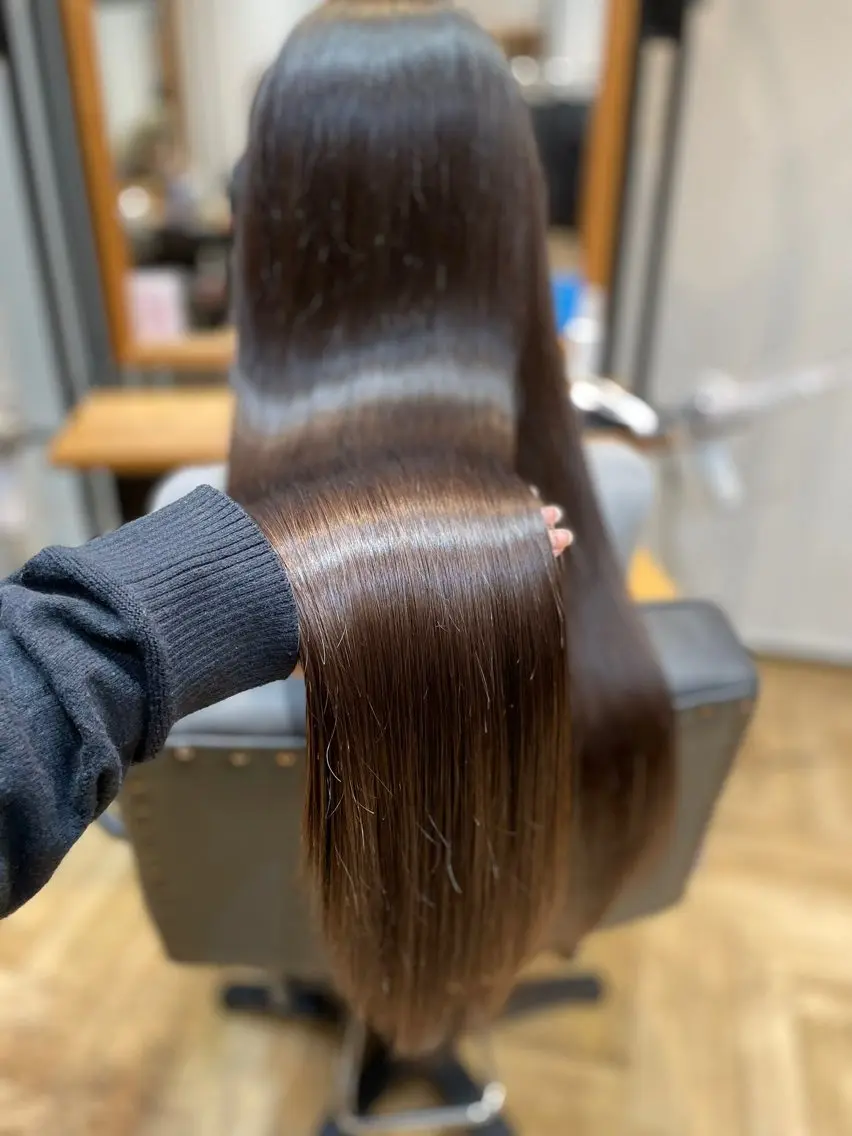 ロング カット トリートメント 望恵🌸 韓国🇰🇷スタイルのヘアスタイル