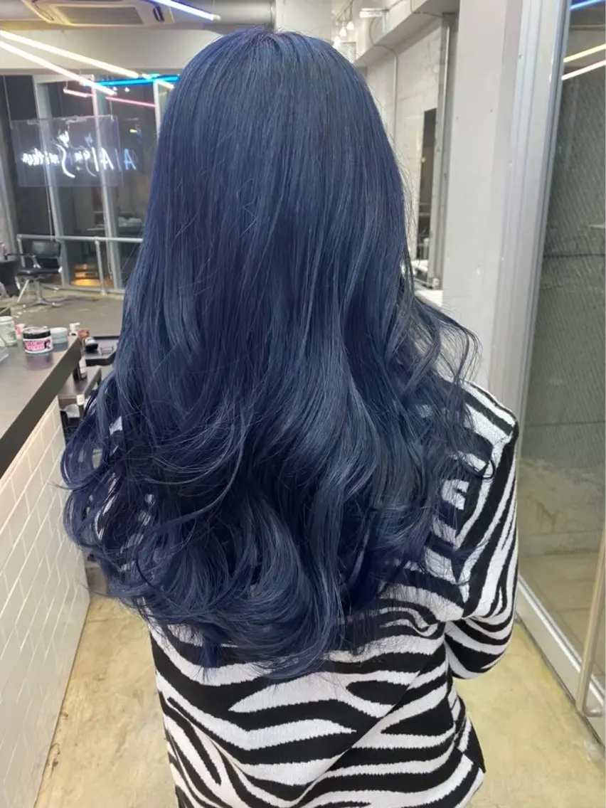 ロング ヘアカラー トリートメント モテ艶🪄ベージュ カラー🧸RUKAのヘアスタイル
