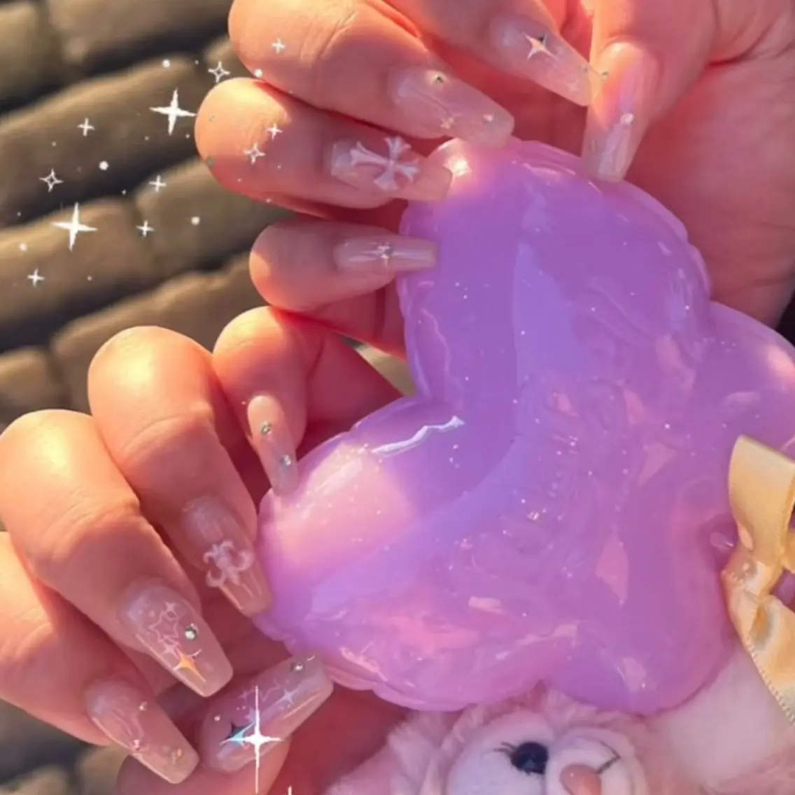 ネイル ロングネイル スカルプネイル 8appy ARTstudioのネイルデザイン