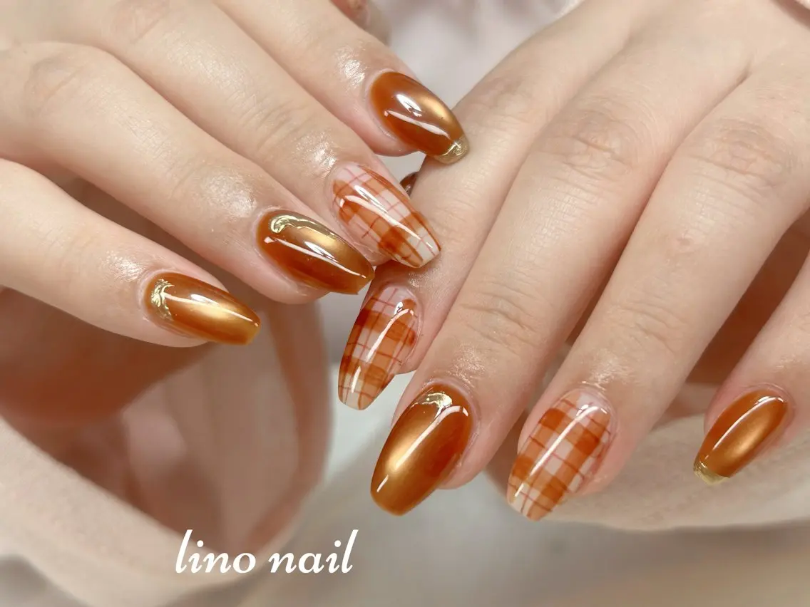 ネイル 持ち込み ワンホンネイル ハンドネイル Lino Nailのネイルデザイン