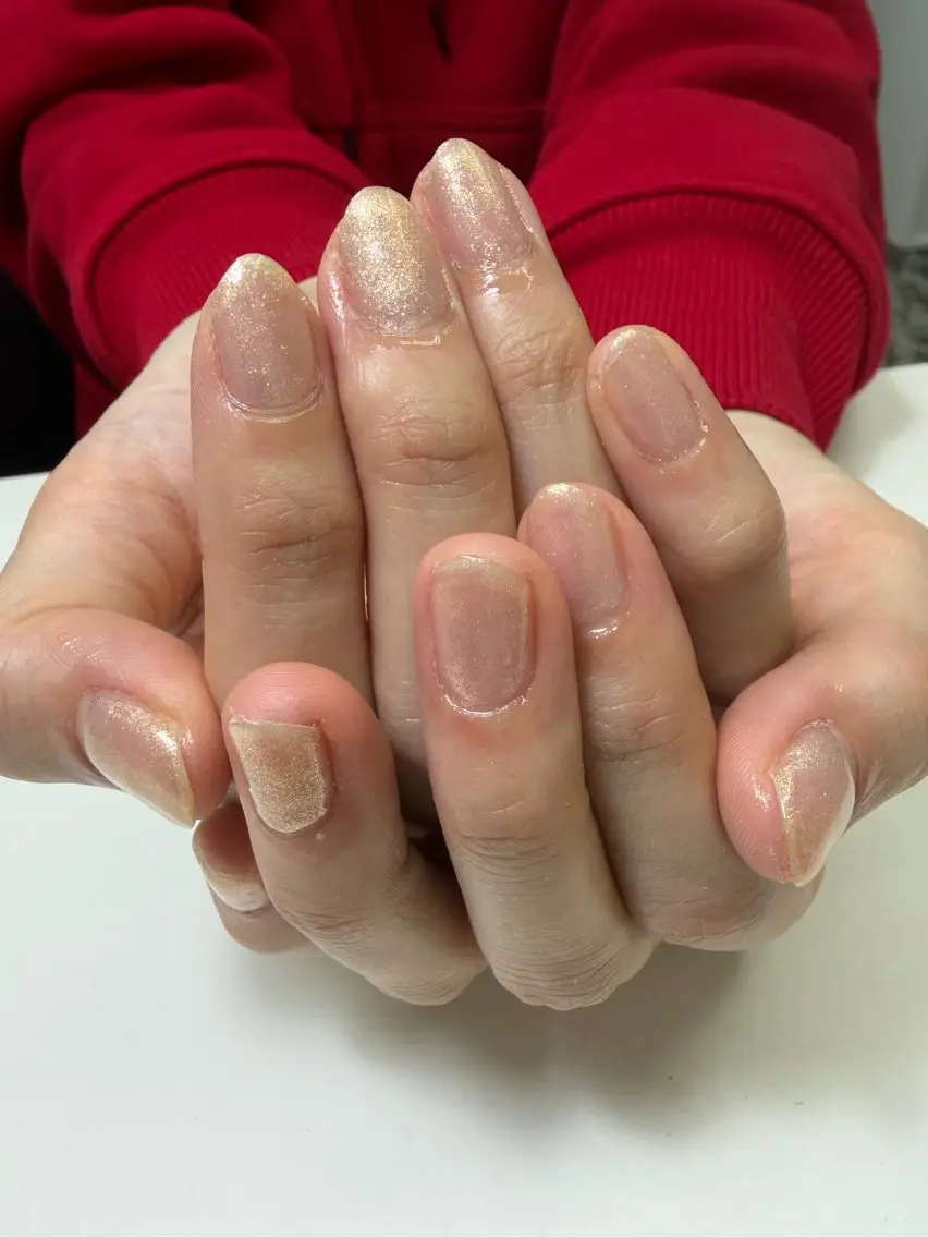 ネイル ワンカラーネイル 眞鍋 歩のネイルデザイン