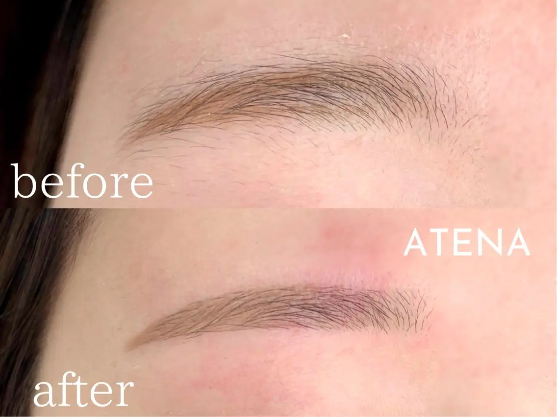 アイブロウ ワックス脱毛 眉カット その他(アイブロウ) ATENA MINAMIのマツエク・マツパデザイン
