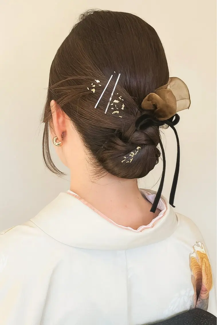 成人式にも🌸うなじワックス脱毛の写真