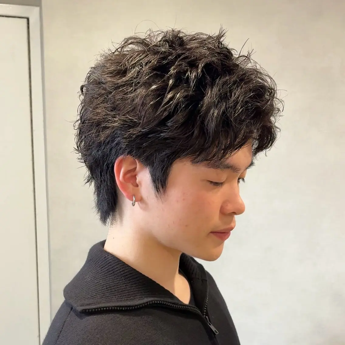 ショート メンズ カット 小岩 隆樹のヘアスタイル