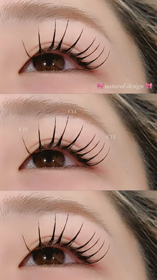 マツエク・マツパ マツエク ゆうな🎀hair& eyelash🎀のマツエク・マツパデザイン