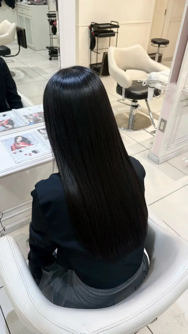 ロング パーマ 縮毛矯正 モデル募集中🌞🌈 SARAのヘアスタイル
