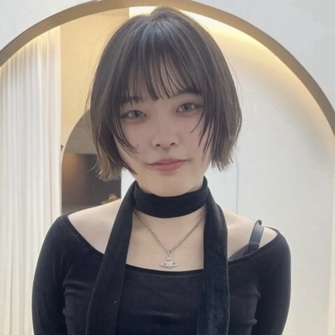 ショート カラー レイヤー/暖色カラー 🎀はるのヘアスタイル