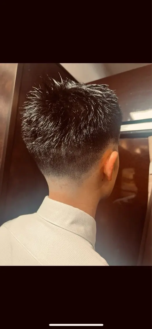 ショート メンズ 堀 真人のヘアスタイル