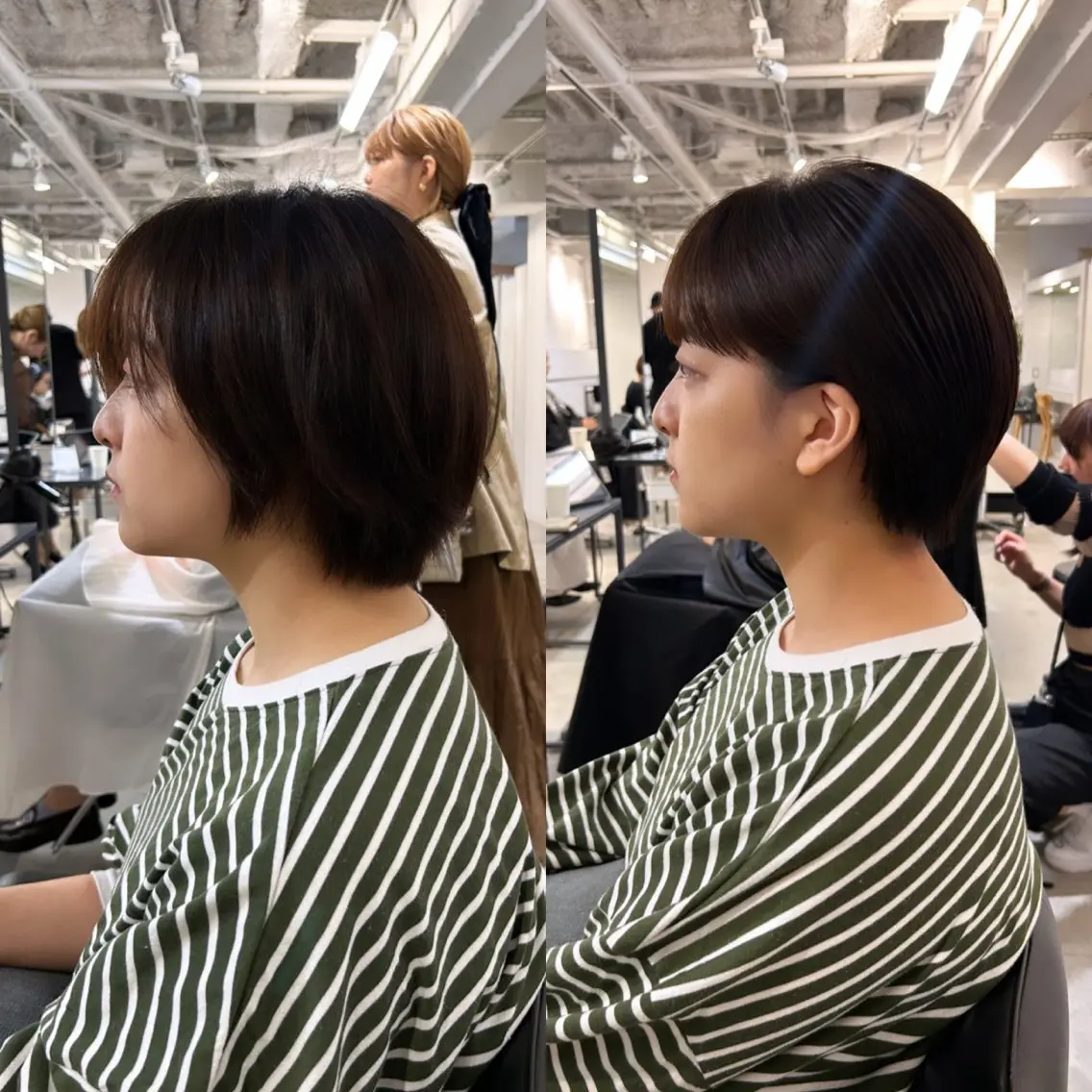 ショート ショートボブ ボブ ショートヘア ❤️ショートカット ・顔周りカット❤️のヘアスタイル