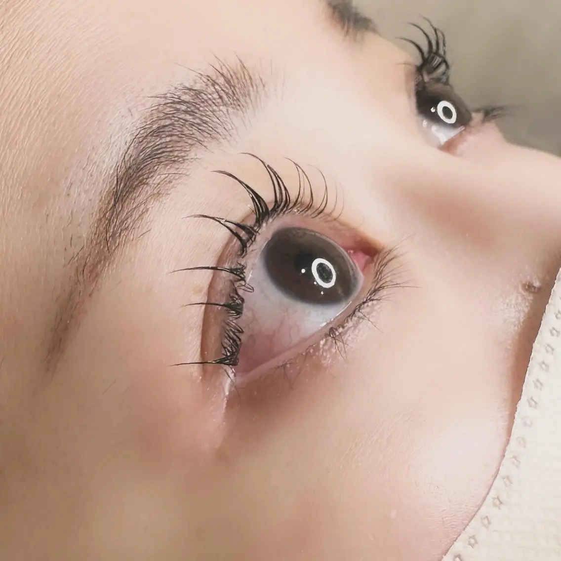 マツエク・マツパ 韓国風マツエク 【束感まつ毛】 Miyuの眉毛・アイブロウイメージ