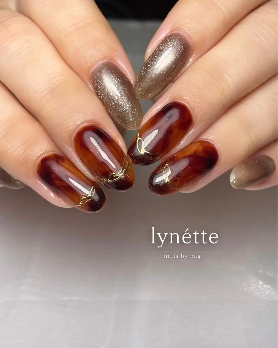 ネイル ニュアンスネイル lynétte 那覇ネイルサロンのネイルデザイン