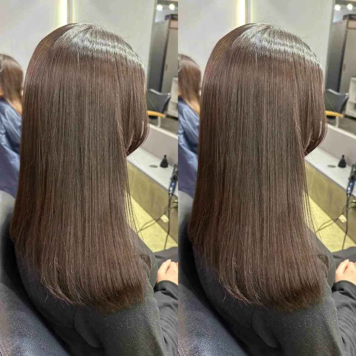 ロング カラー ブリーチ 透明感カラー インナーカラー 髪質改善 韓国風ヘア カット ヘアカラー トリートメント 髪質改善🩵縮毛矯正 代々木/木下のヘアスタイル