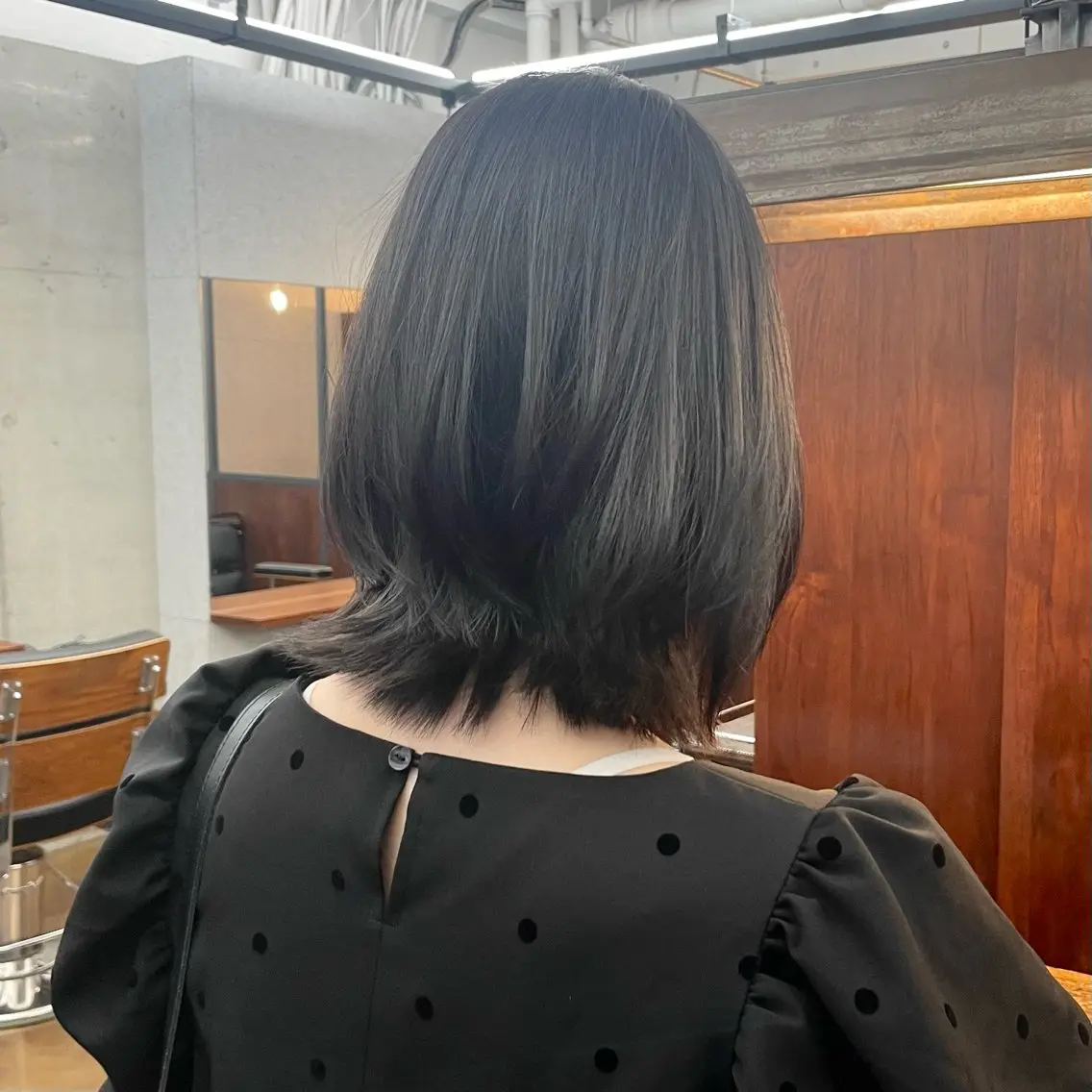 ミディアム カラー メンズ ブラウンカラー レイヤーカット カット ヘアカラー トリートメント ヘアセット ✂︎ウルフ・ショート ✂︎MIKUNIのヘアスタイル