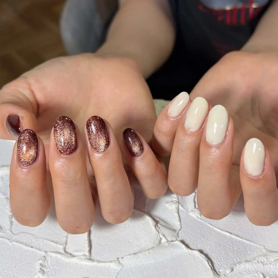 ネイル マグネットネイル 持ち込み ハンドネイル Lofinails ちひろのネイルデザイン