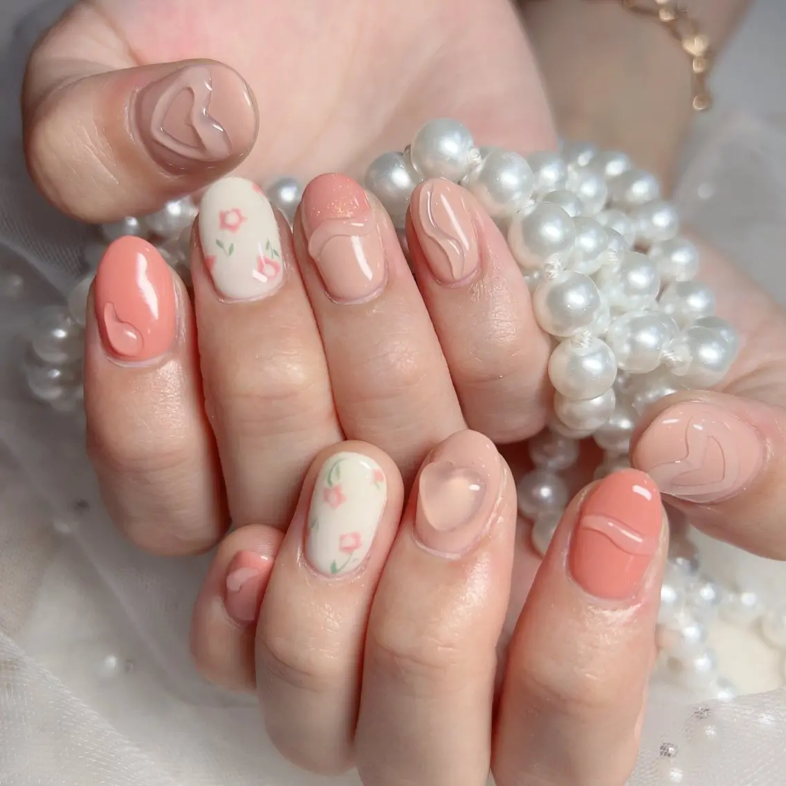 ネイル ハンドネイル 🎀Ｍ nails✨ ビューティーのネイルデザイン