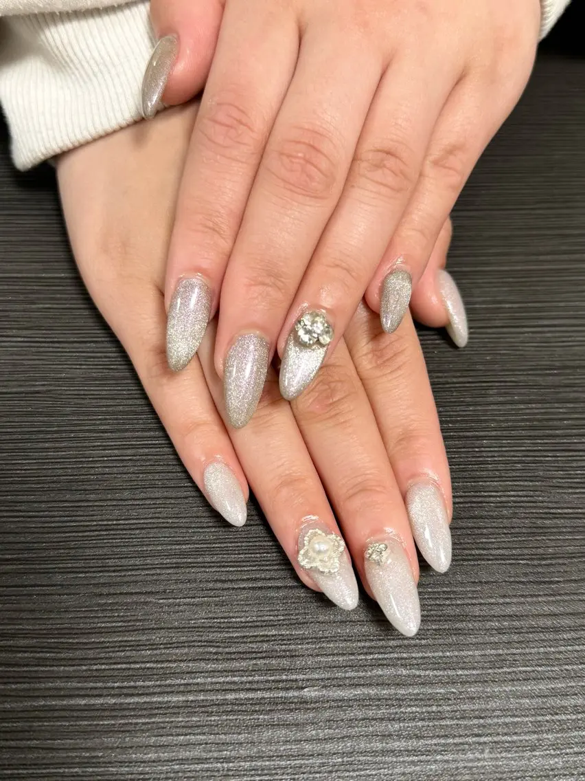 ネイル ハンドネイル ✴︎:.｡. MAKI.｡.:✴︎のネイルデザイン