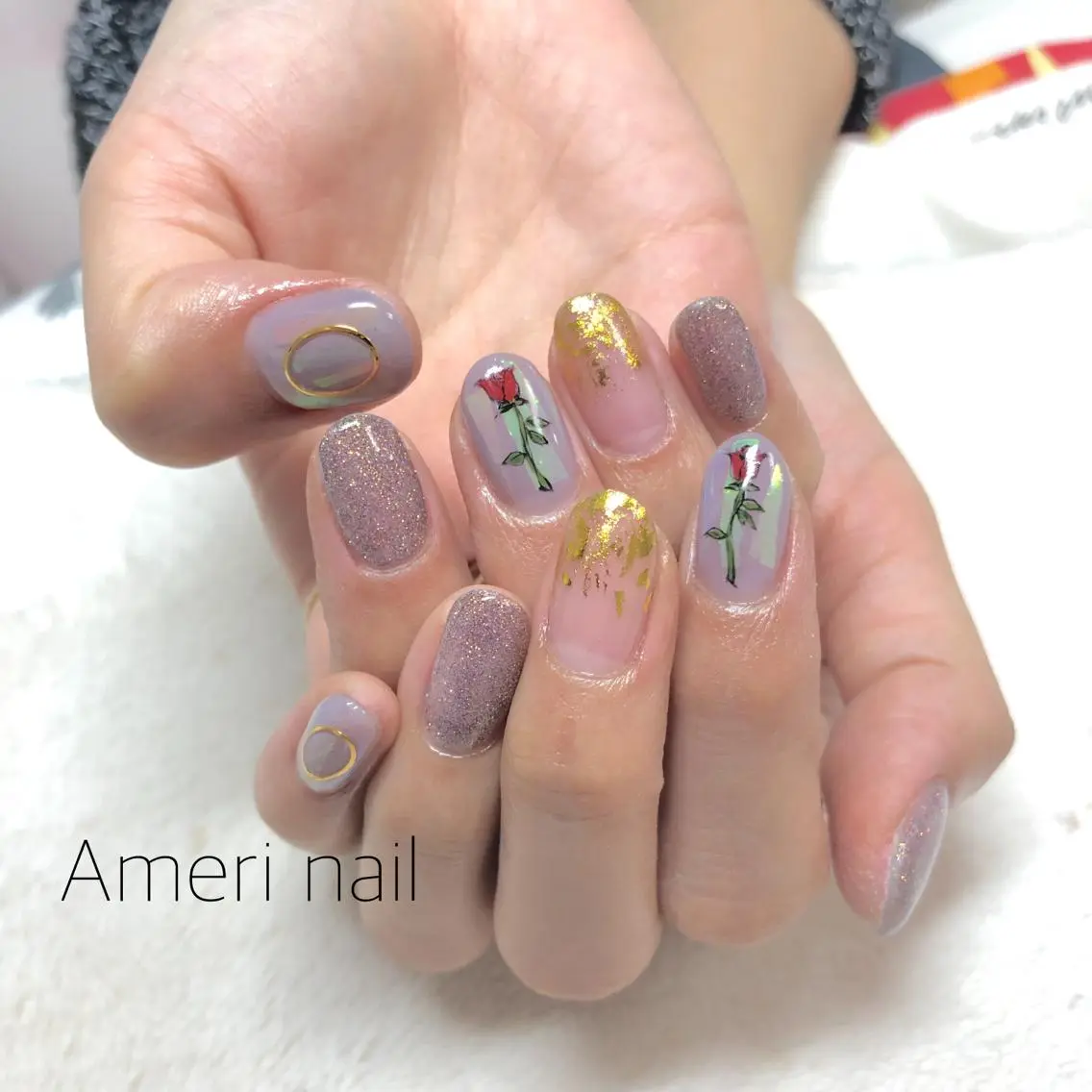 ネイル ハンドネイル Ameri nail /UKIのネイルデザイン