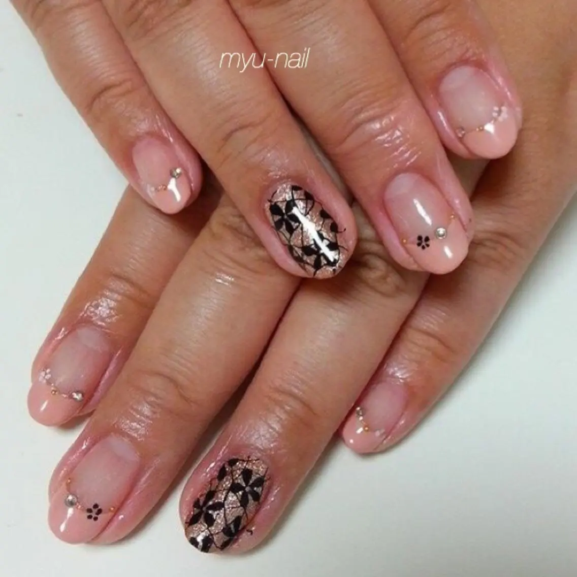 ネイル アートネイル ホームサロン myu-nailのネイルデザイン