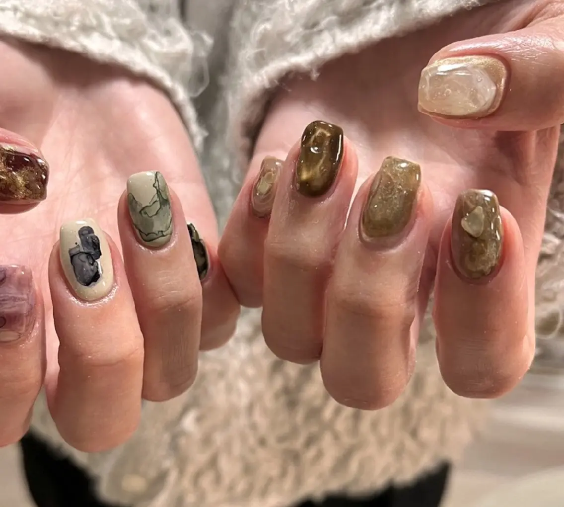 ネイル ハンドネイル Nail i'llu 北千住のネイルデザイン