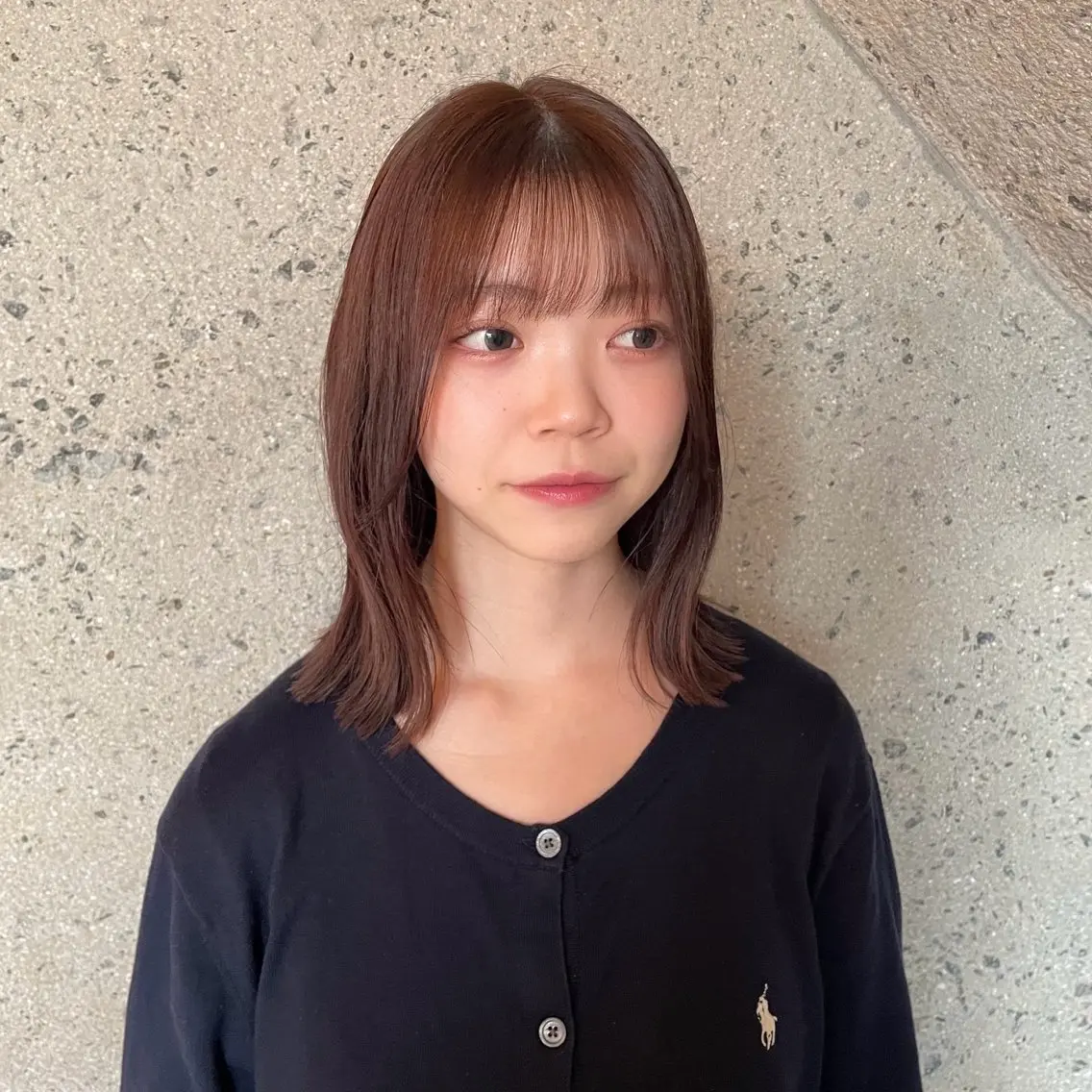 ミディアム ヘアカラー トリートメント 平尾/薬院*北谷治子 *艶髪レイヤーカットのヘアスタイル