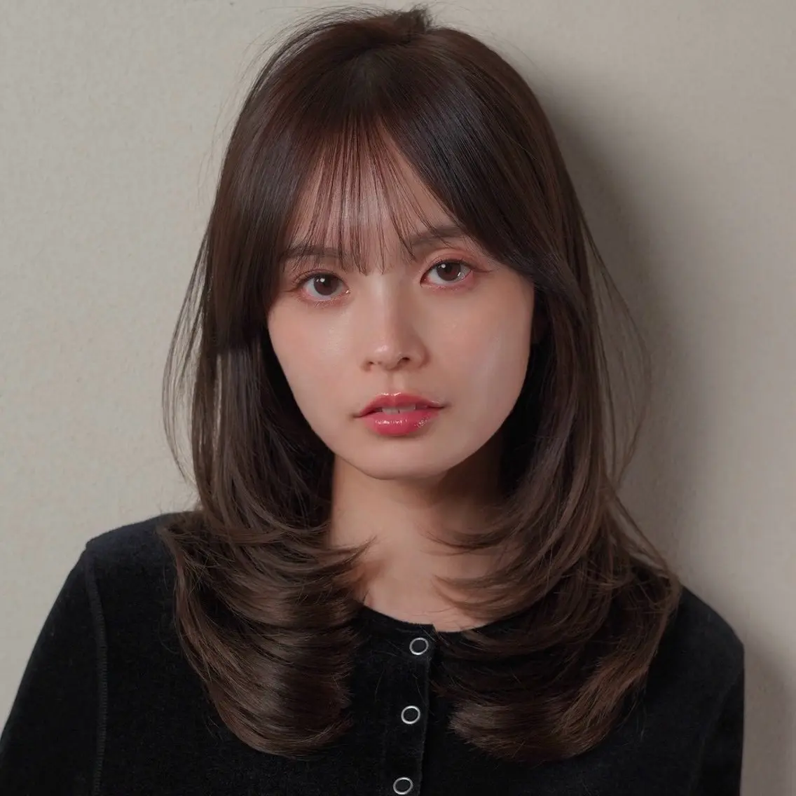 セミロング レイヤーカット カット ヘアカラー トリートメント 骨格診断/宮澤瑞穂 ボブ/レイヤー/銀座のヘアスタイル