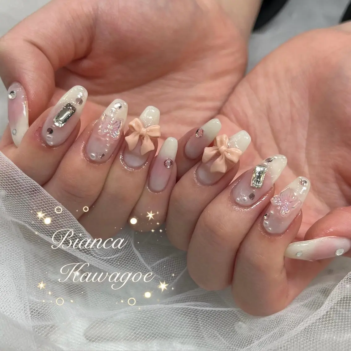ネイル ハンドネイル Bianca川越店 🌸Satoのネイルデザイン