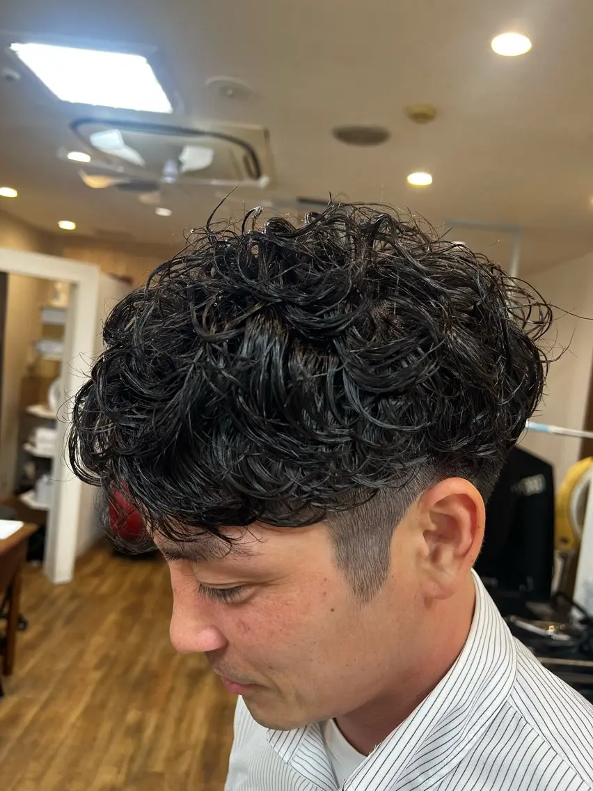 パーマ カット 川畑 麗奈のヘアスタイル