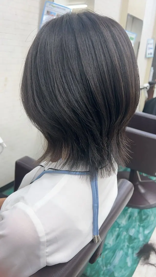 ミディアム ミディアムレイヤー レイヤーカット Hair salon Liebe YUTAのヘアスタイル