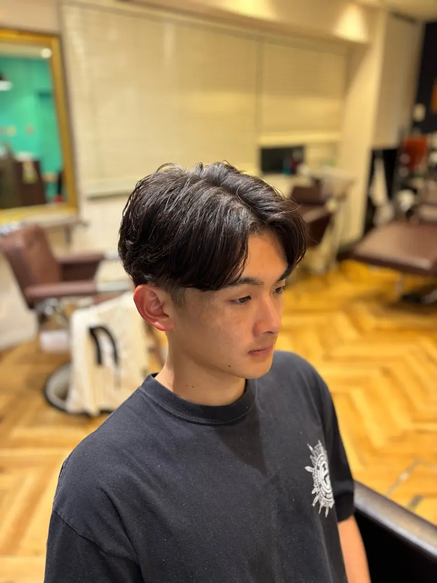 【💈minimo限定💈】ニュアンスパーマ&カット《練習》の写真