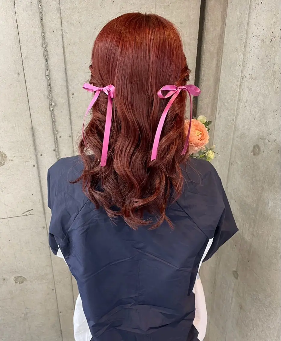 ヘアアレンジ ヘアセット 美髪× ヘアセット✨Araiのヘアスタイル