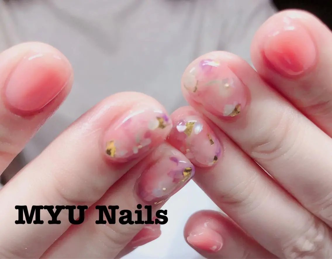 ネイル ニュアンスネイル🌈 MYU Nailsのネイルデザイン