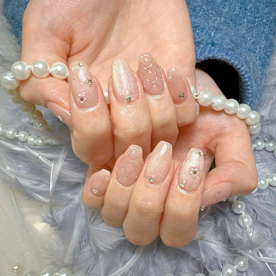 ネイル マグネットネイル ハンドネイル Pretty Nail Salonのネイルデザイン