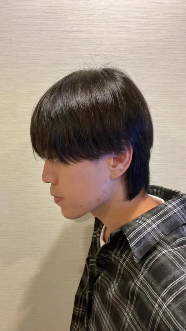 ショート パーマ メンズ メンズ韓国風 メンズパーマ メンズウルフカット 韓国風ヘア ウルフカット メンズ特化/茅ヶ崎 style磯貝裕介のヘアスタイル