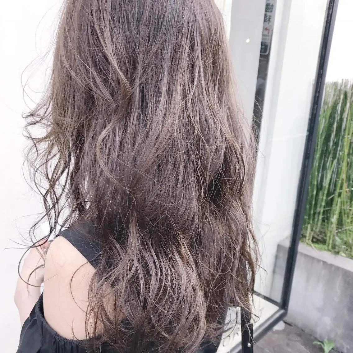 ロング カラー アッシュ ベージュカラー 【完全マンツー 恵比寿】佐藤 翔のヘアスタイル