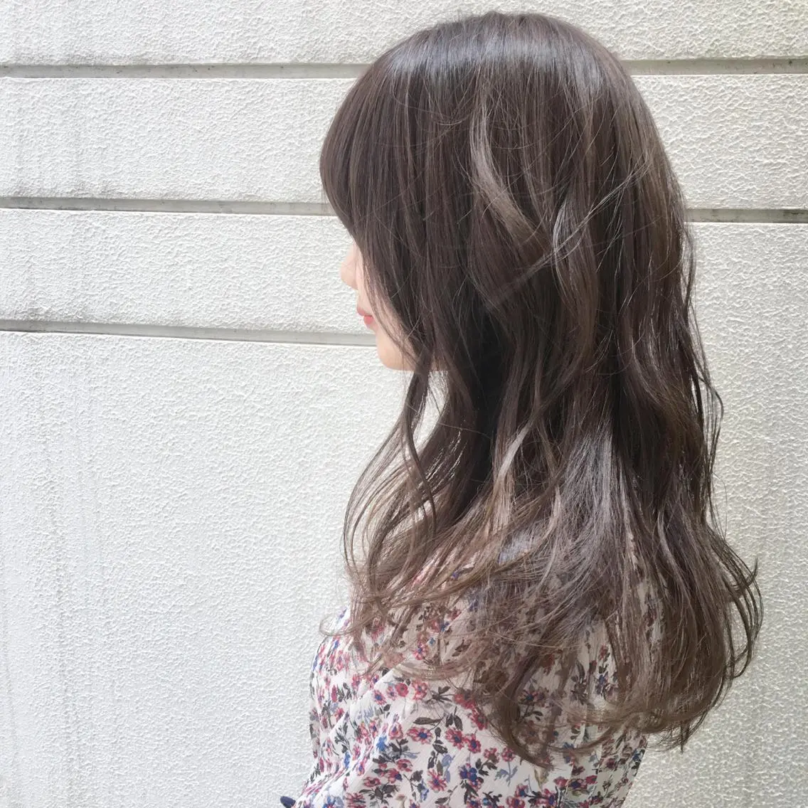 ロング カラー 低ダメージパーマ ケアパーマ/武田明大のヘアスタイル