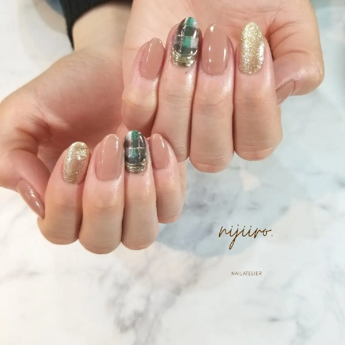 ネイル ハンドネイル nijiiro🌈 サトウのネイルデザイン