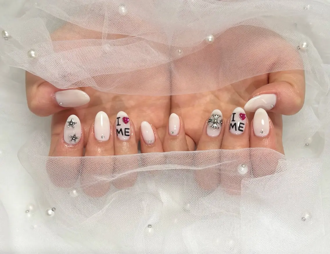 ネイル ハンドネイル 🦋 Rina🦋のネイルデザイン