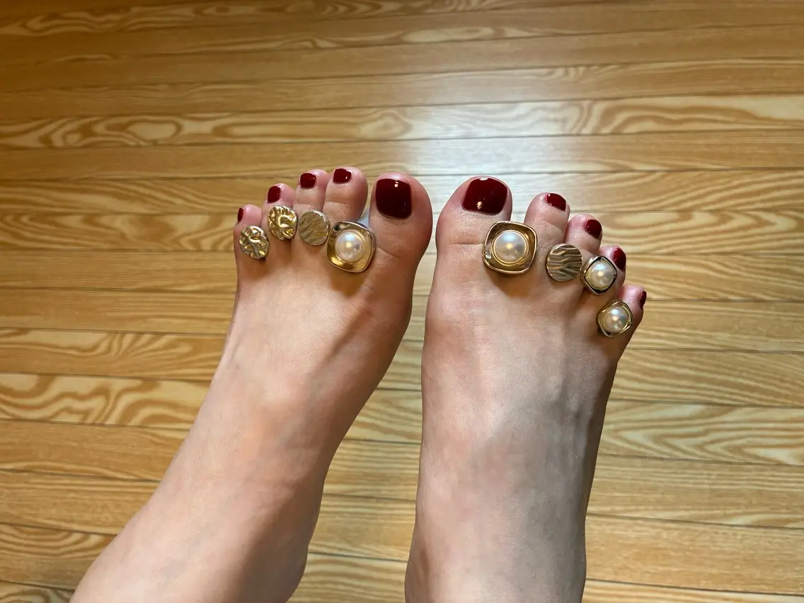 ネイル ワンカラーネイル フットネイル Nail care PONOのネイルデザイン