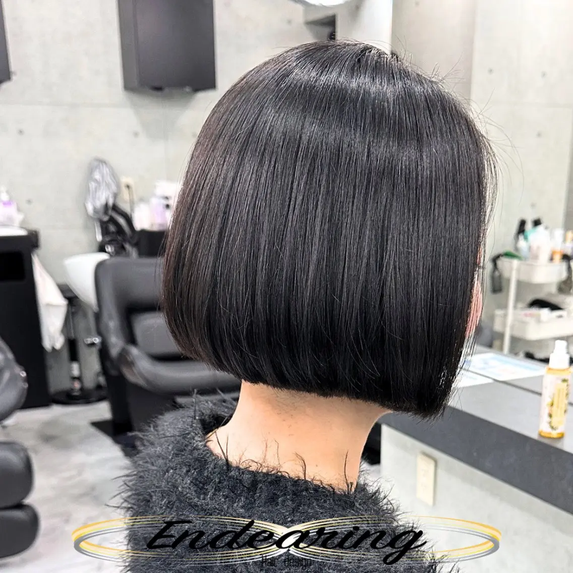 ショート ショートボブ ボブ ショートヘア トリートメント カット トリートメント Endearing 銀座/レイヤーカットのヘアスタイル
