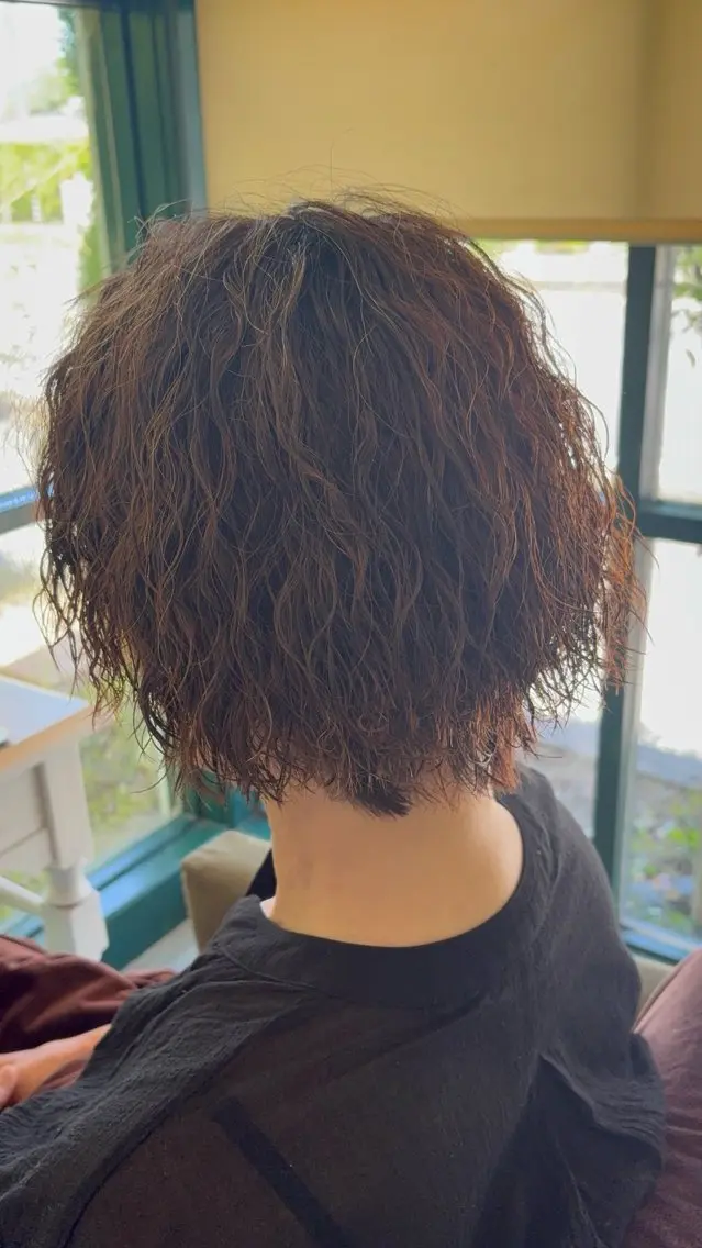 ショート ショートヘア カット パーマ yuki/ショート /艶カラー/縮毛矯正のヘアスタイル