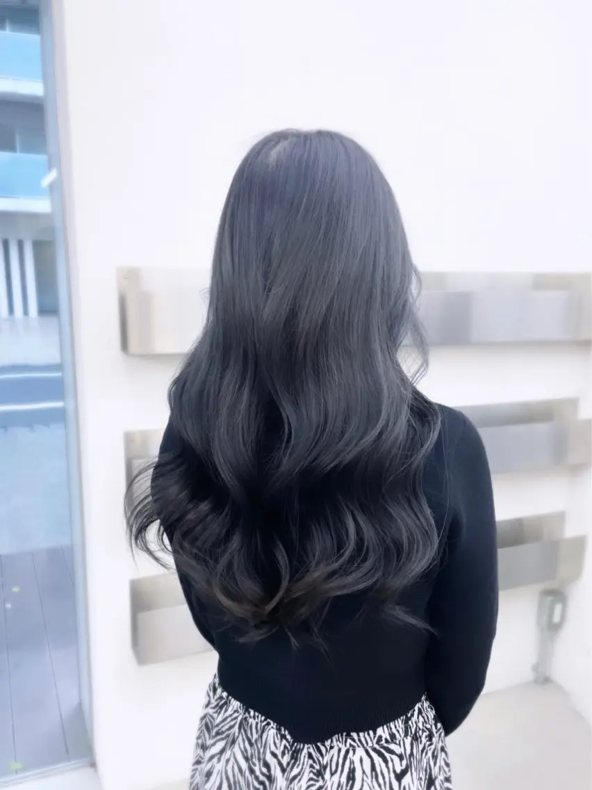 ロング カラー カット ヘアカラー トリートメント 🦋韓国系指名No1 店長/圓山 祐也🦋のヘアスタイル