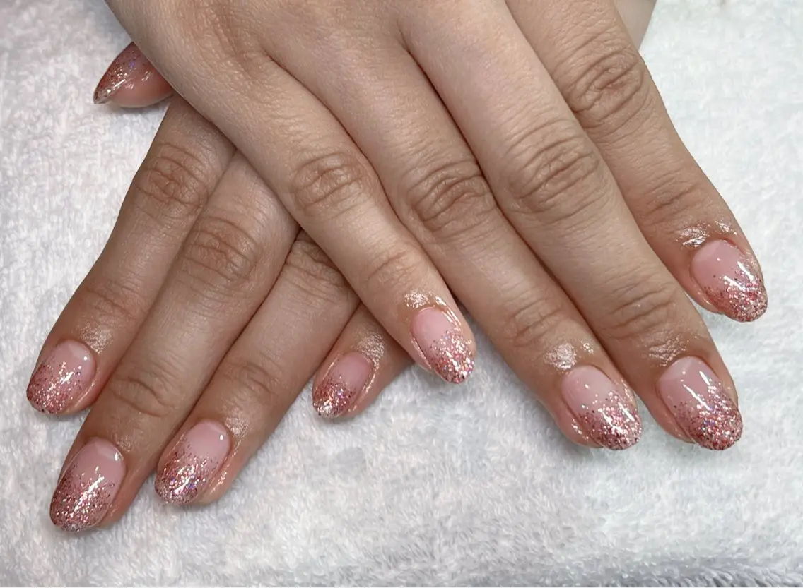 ネイル ラメ(グリッター) ラメグラデーション Nail salon Kahuuのネイルデザイン