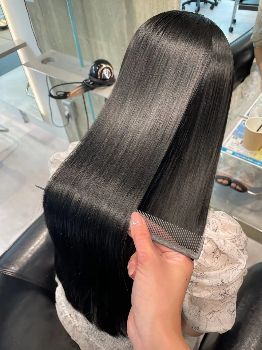 ロング 髪質改善 トリートメント Lino nanaのヘアスタイル