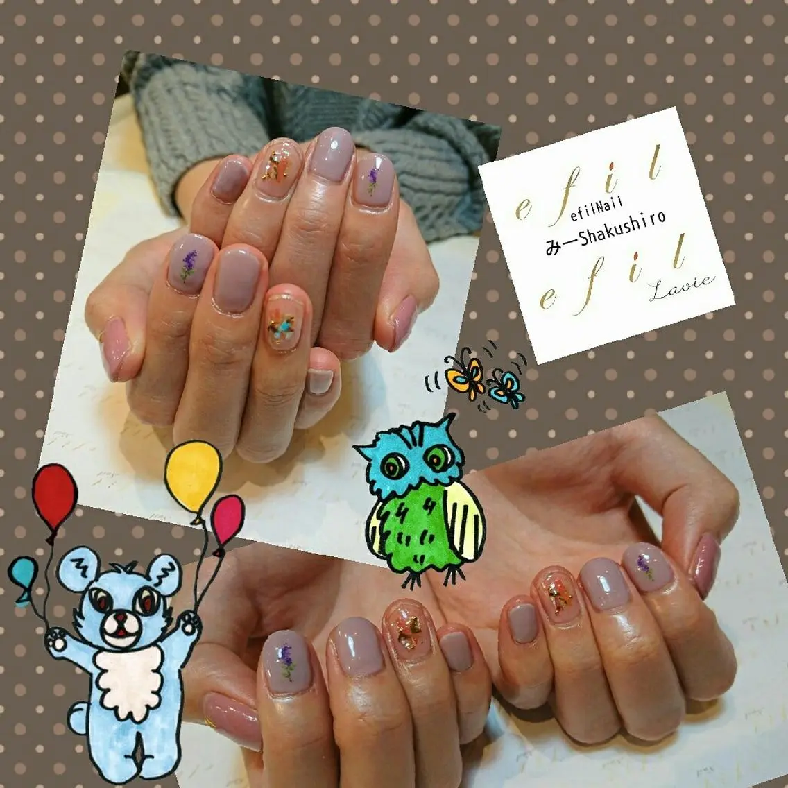 ネイル 持ち込み みー shakushiroのネイルデザイン