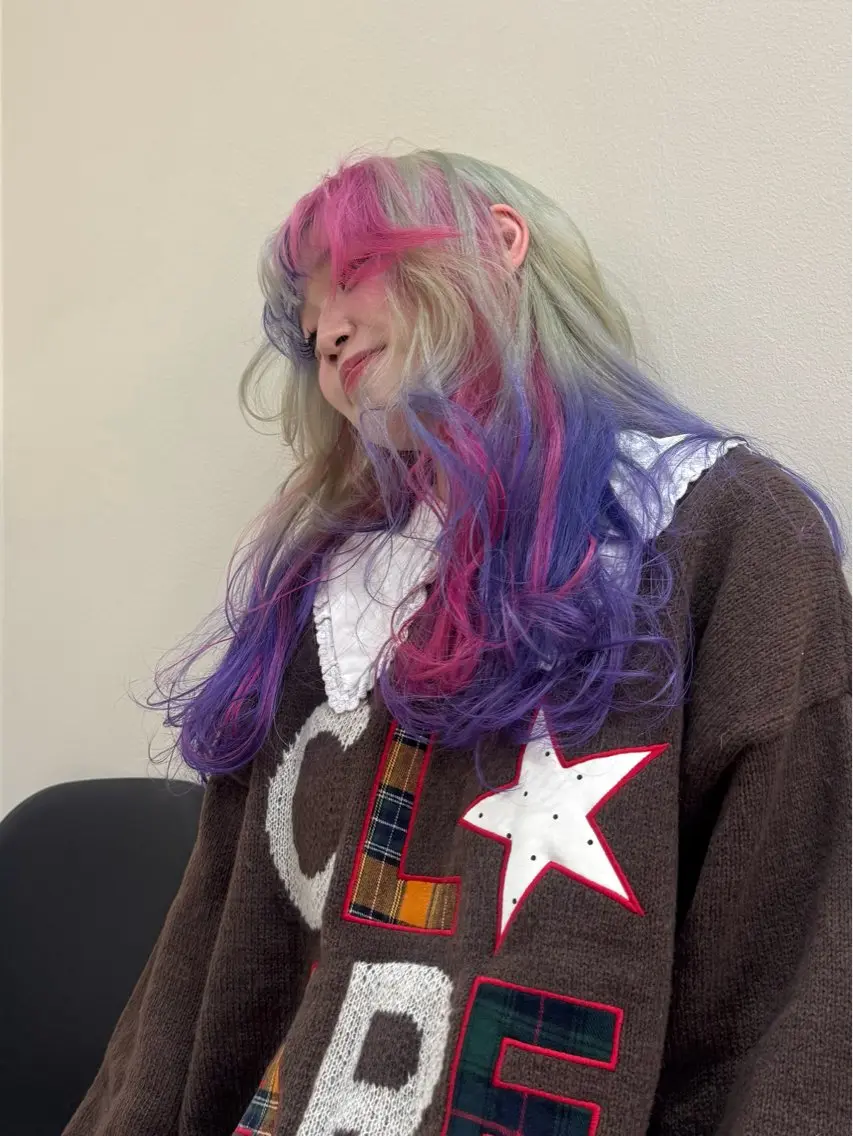 プレミアムケアブリーチ＋カラー ✨✨の写真