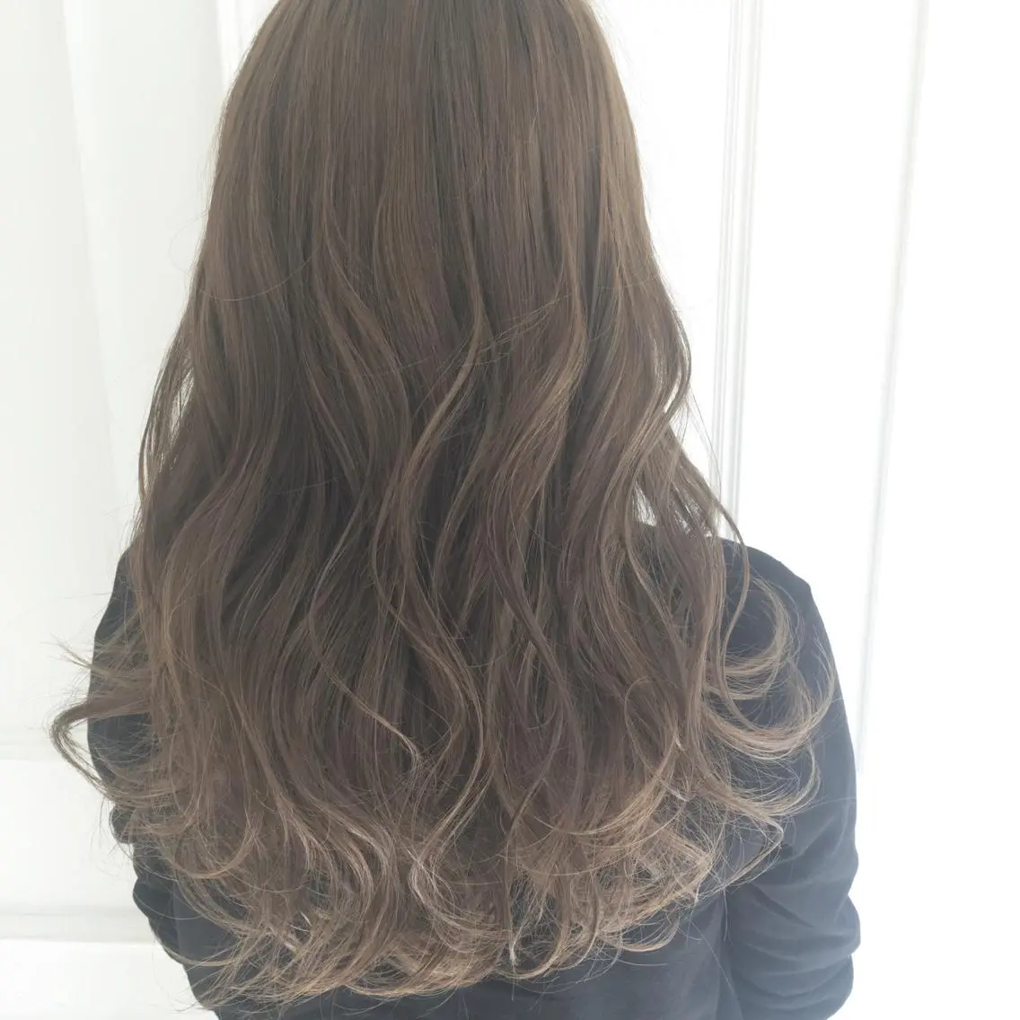 ロング カラー パーマ ヘアアレンジ ◆感動口コミ/最小顔 理論カット◆森口 峻のヘアスタイル