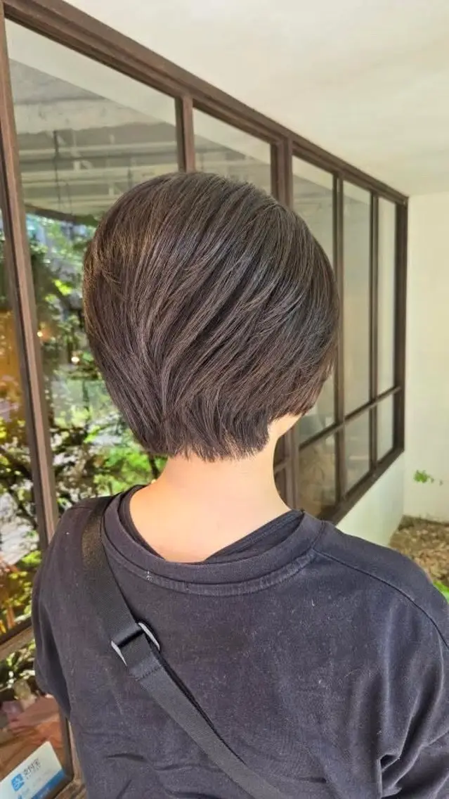 ショート カラー カラーモデル募集🫐 koukiのヘアスタイル