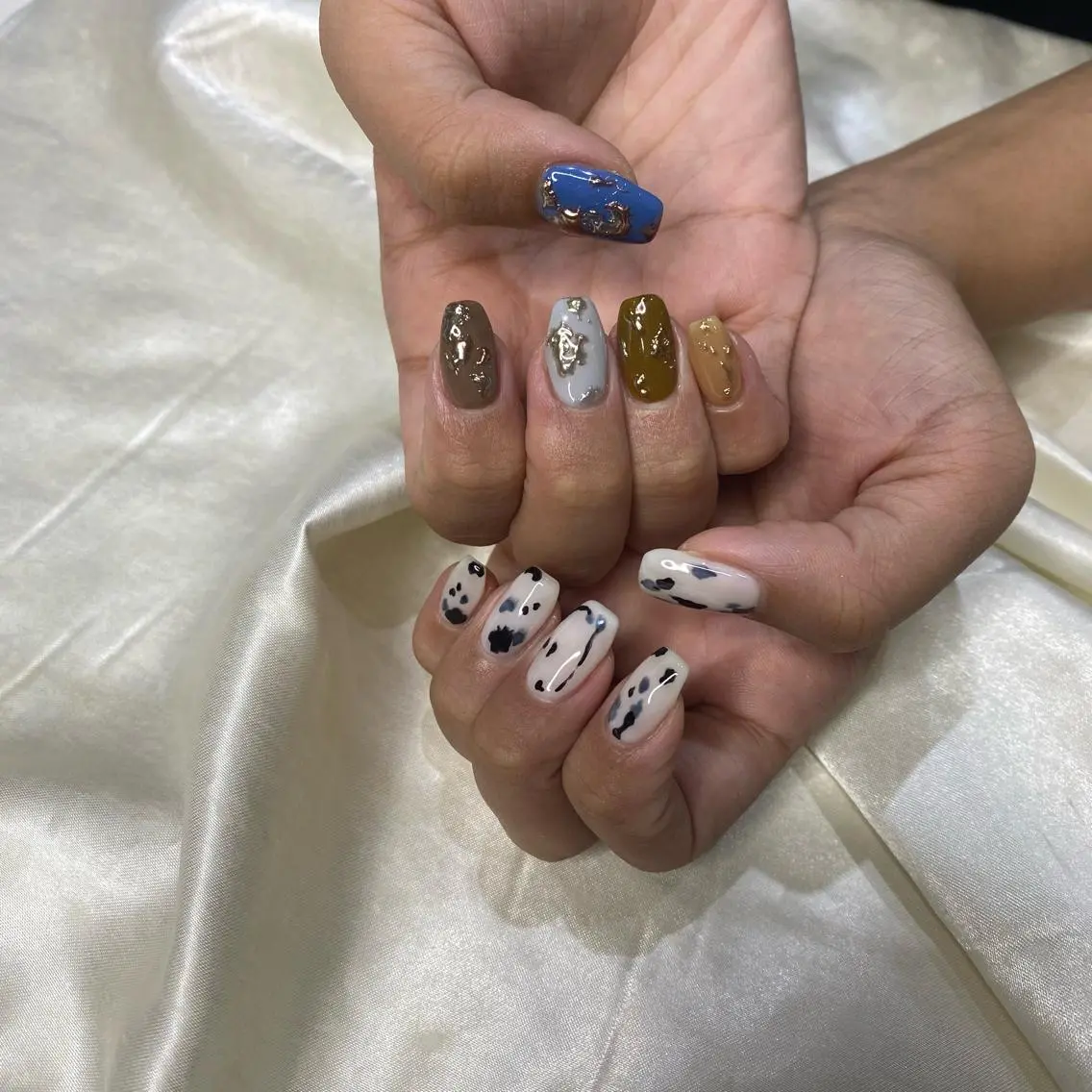 ネイル ハンドネイル 西岡 杏のネイルデザイン