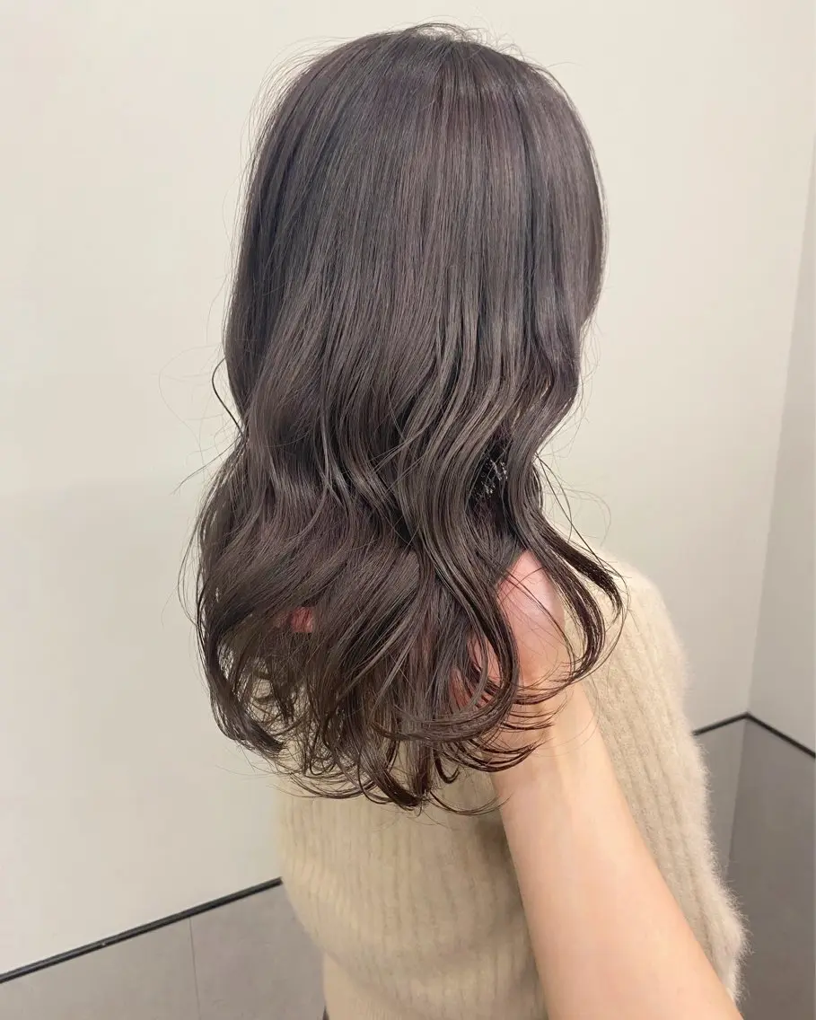 カット+ケアカラー+クイックトリートメントの写真