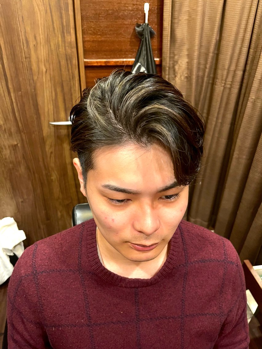 メンズ ヒロ銀座川崎 志田健介のヘアスタイル